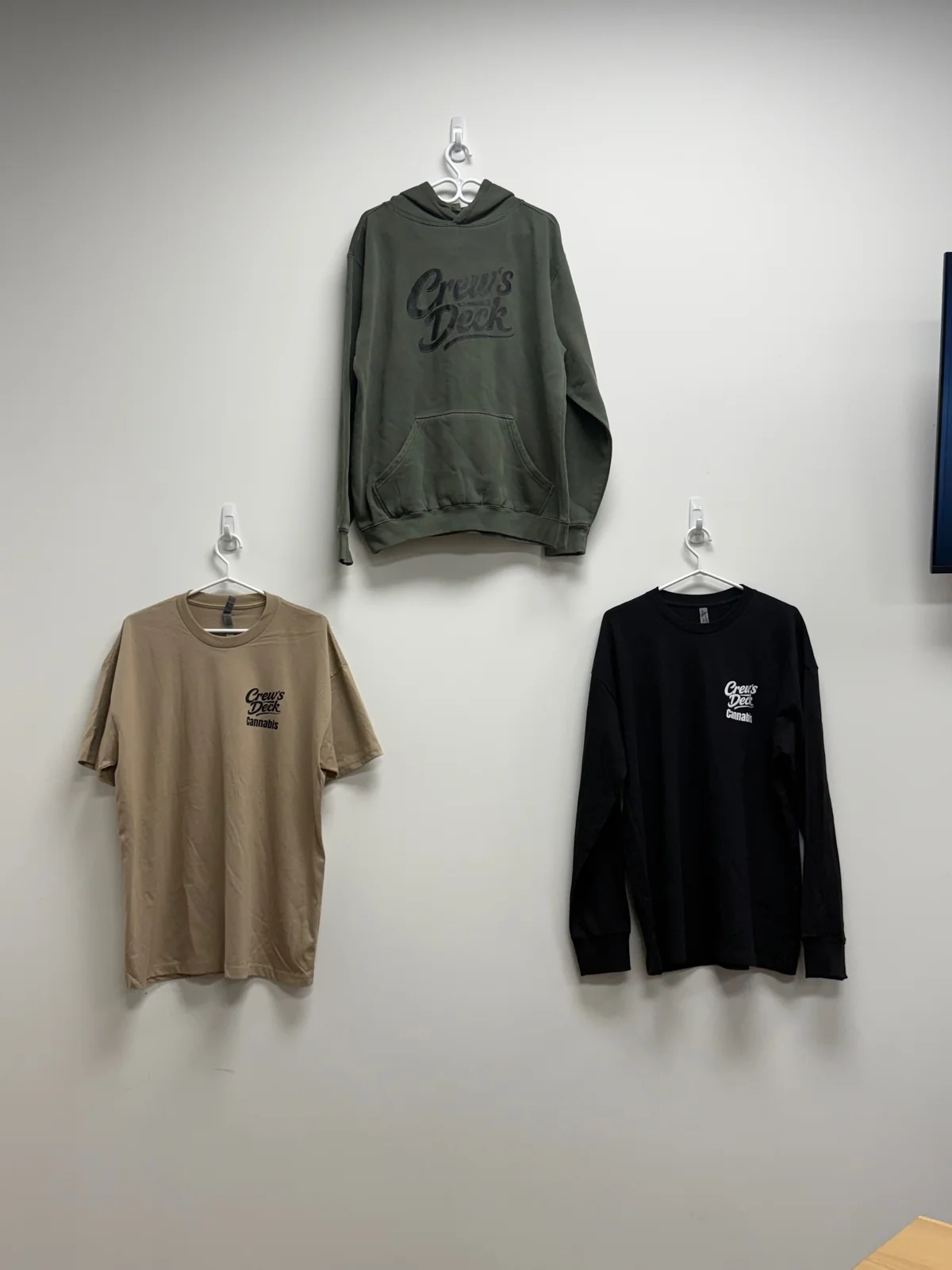 Crew&rsquo;s Deck Cannabis branded apparel